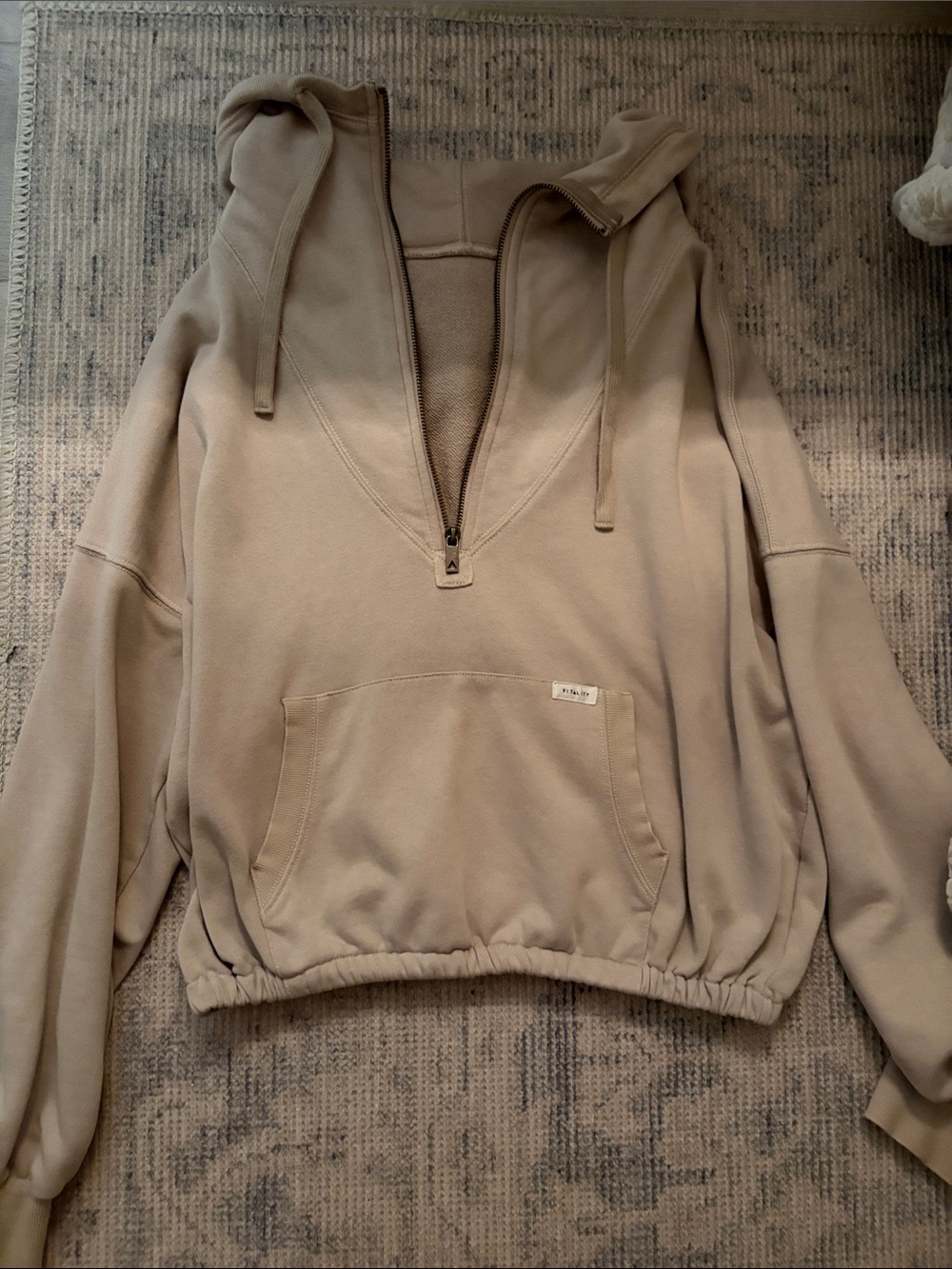 Women’s Vitality “Remedy” Half Zip (color antler)